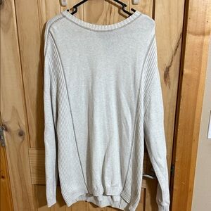 Axcess 100% Cotton Cozy Cream Sweater